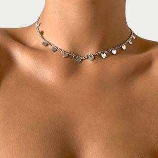 Heart Alloy Choker