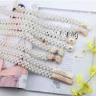Faux Pearl Slim Belt (various Designs)