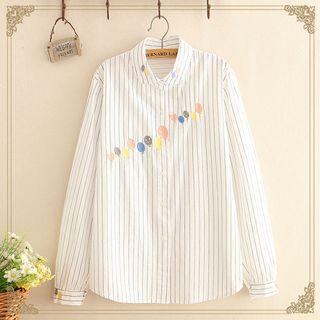 Balloon Embroidered Shirt