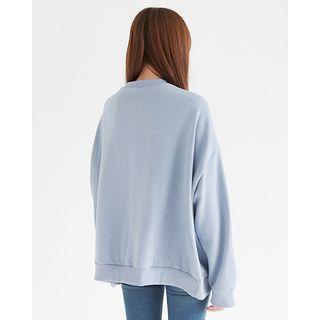 Drop-shoulder Oversized Pullover