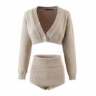Cropped Cardigan / Knit Shorts
