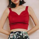 Cropped Camisole Red - S
