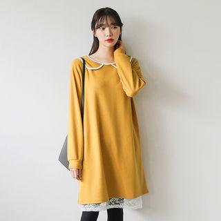 Sheer Lace A-line Skirt