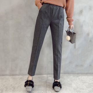 Plain Harem Pants / Knit Top