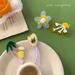 Flower Acrylic Earring (various Designs)
