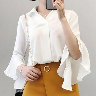 Bell 3/4 Sleeve Blouse