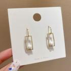Faux Pearl Drop Earring 1 Pair - Fe2510 - One Size