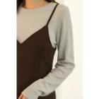 Round-neck Wool Blend Furry Sweater