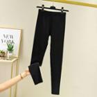 Fleece Slim-cut Sleep Pants