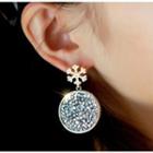 Swarovski Elements Crystal Snowflake Earrings