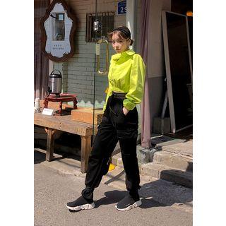 Belt-detail Cargo Pants