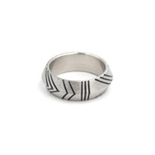Couple Matching Patterned Ring