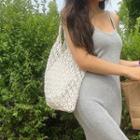 Braided Net Tote Bag