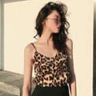 Leopard Print Camisole Top