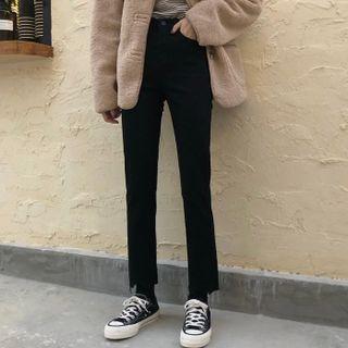 Velvet Cropped Jeans