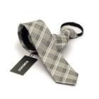 Pre-tied Neck Tie (6cm) Gray - One Size