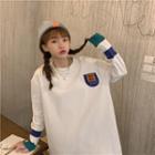 Color-block Logo Sweatshirt