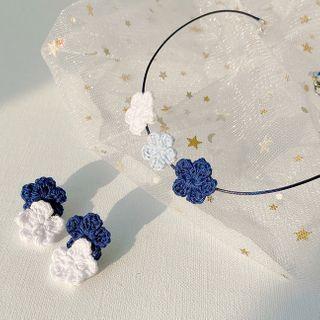 Floral Earring / Choker
