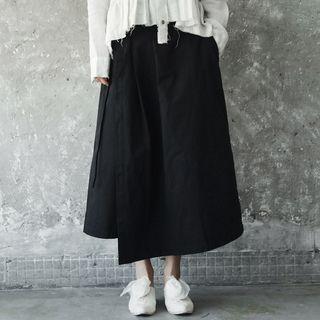 Cropped Wide-leg Skorts
