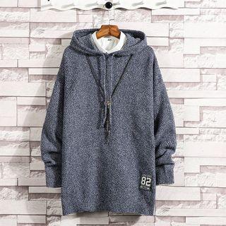 Applique Hooded Sweater