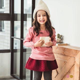 Embroidered Square-neck Blouse