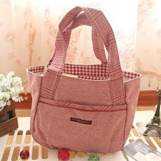 Gingham Shopper Bag