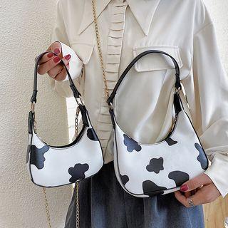 Cow Print Shoulder Bag