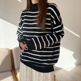Inset Scarf Chiffon Top