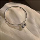 Bell Alloy Bangle Bangle - Silver - One Size