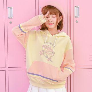 Donut Print Hoodie