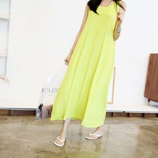 Round-neck Long Tank Dress