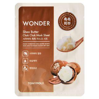 Tonymoly - Wonder Shea Butter Chok Chok Mask Sheet 1pc 20g