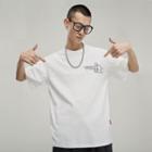 Short-sleeve Hand Gesture Printed T-shirt