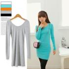 Round-neck T-shirt Dress