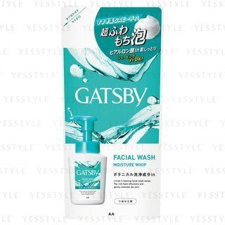 Mandom - Gatsby Facial Wash Moisture Whip Refill 130ml