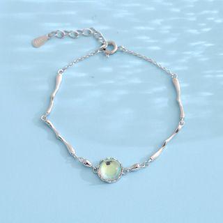 Stone Bracelet Silver - One Size