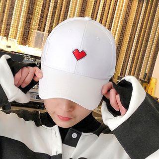Heart Embroidery Hat