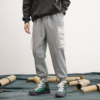 Pocket Detail Drawstring Sweatpants