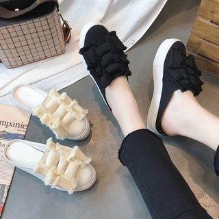 Floral Platform Sneaker