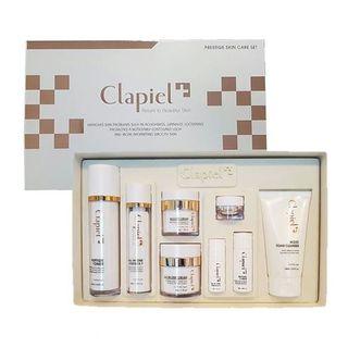 Clapiel - Daily Premium Set: Foam Cleanser 150ml + Peptide Toner 130ml + All-in-one Essence F 50ml + All-in-one Cream 50g + Rich Eye Cream 30g