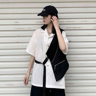 Short-sleeve Plain Shirt / Vest