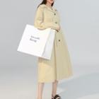 A-line Trench Coat Dress