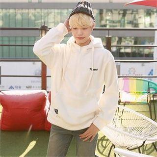 Newyork Embroidered Fleece Hoodie