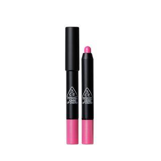 3 Concept Eyes - Jumbo Lip Crayon (6 Colors) Neon Pink