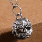 925 Sterling Silver Mythological Beast Pendant Necklace