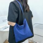 Washed Denim Tote Bag
