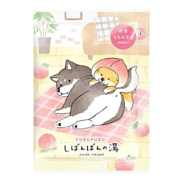 Mind Wave - Furupuru Shibanban Bath Salt Peach 65g
