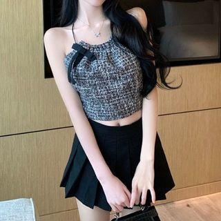 Plaid Camisole Top / Skirt