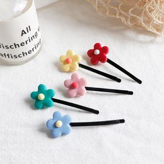 Soft Clay Flower Hair Pin
