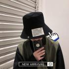 Couple Matching Embroidered Tag Bucket Hat
